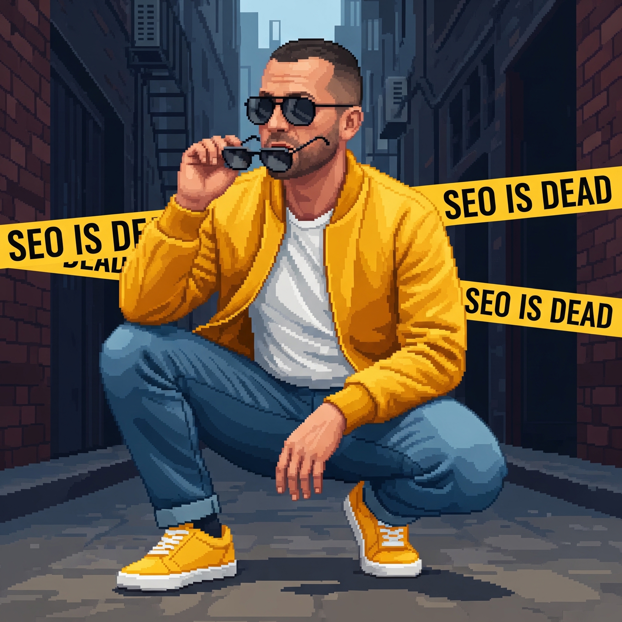Tropeaks man mène l'enquete à la façon des experts webmarketing